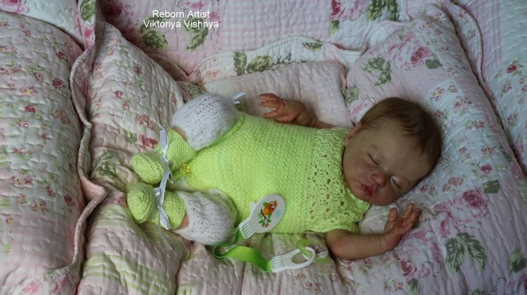 Далила... малышка реборн Виктории Вишни | Бэйбики Далила... малышка реборн Виктории Вишни