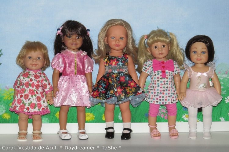Coral. Vestida de Azul — Испанские куклы (разное): Vestida de Azul