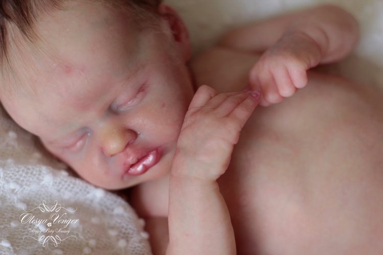 Моя крохотуля Инди. Кукла реборн Олеси Венгер