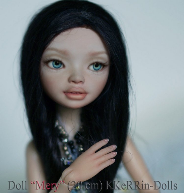 Шарнирная авторская кукла "Mery" (20см), от KKeRRin-Dolls (фото 8)