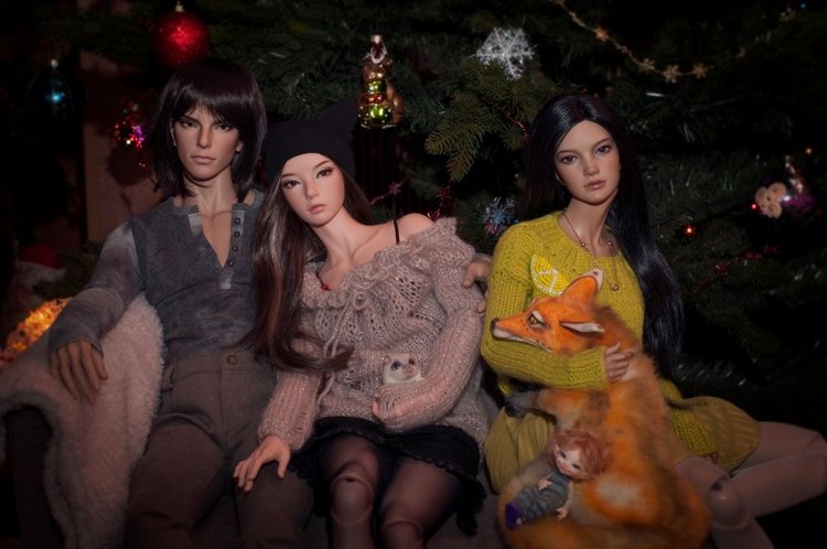 С Наступающим 2019 | Бэйбики С Наступающим 2019 — Куклы Iplehouse (Иплхаус): BJD (БЖД)