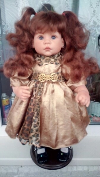 Любимица Ангелинка в новом наряде