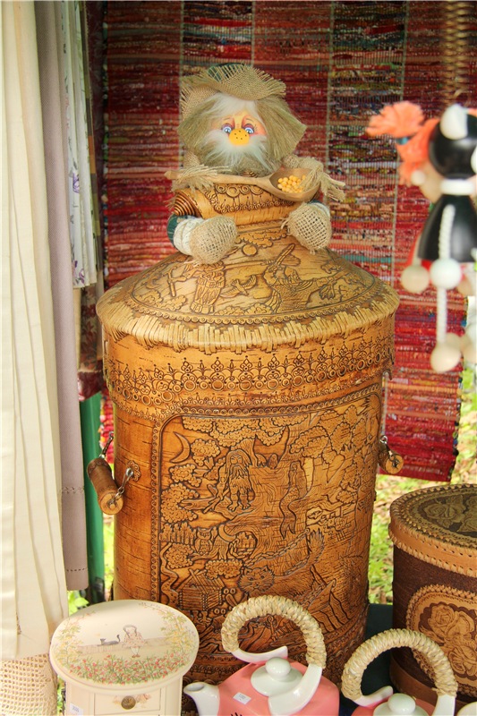 "Троицкие гуляния" в Василёво, 2017 год, продолжение. Архитектурно-этнографический музей под открытым небом "Василёво"