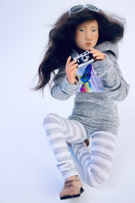 Лейсан. Авторская кукла "Наби" Юлии Решетниковой. Quiethousedoll (фото 3)