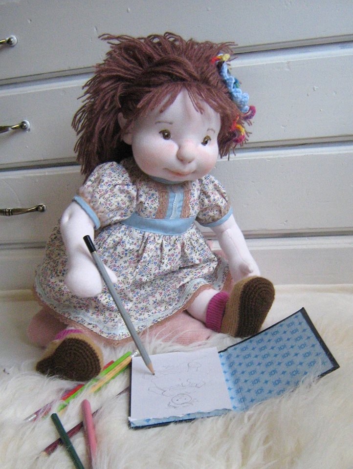 Небольшой обзор Авторских кукол Unique doll