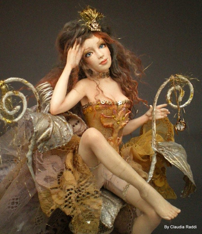 Claudia Raddi - OOAK Fairies & Art Dolls - Авторские скульптуры - 2
