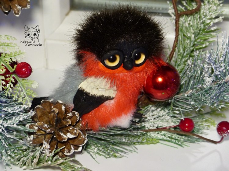 Снегири и новогоднее настроение