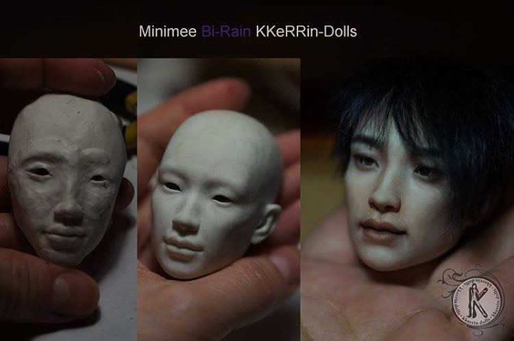 Авторская шарнирная кукла «Рейн», 47 см (фото 3)