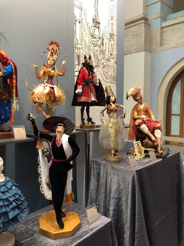 "Искусство куклы" 2019 - приглашаю прогуляться по выставке... ч.1