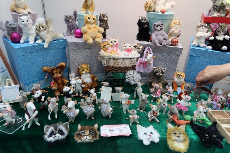 Выставка в Гостином дворе декабрь 2019. Искусство куклы X