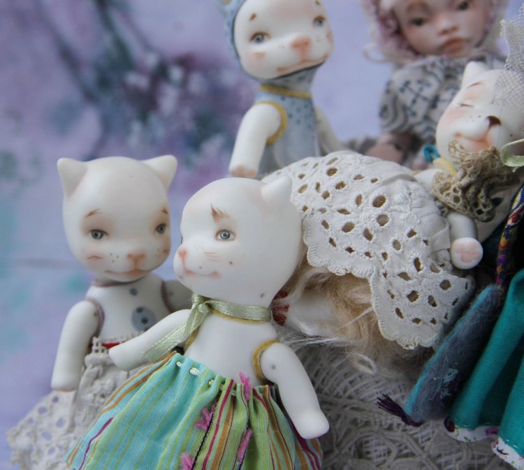 Семейный портрет — Авторские шарнирные куклы своими руками: лепка