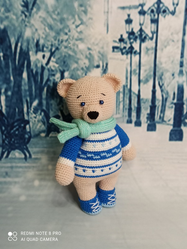 Мишки-близняшки — Вязаные игрушки и амигуруми: крючком (фото 2)