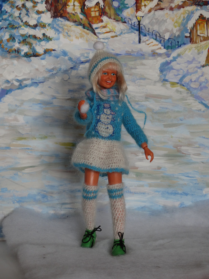 Играем в снежки — Винтажные куклы ГДР (Немки): Бигги (фото 3)