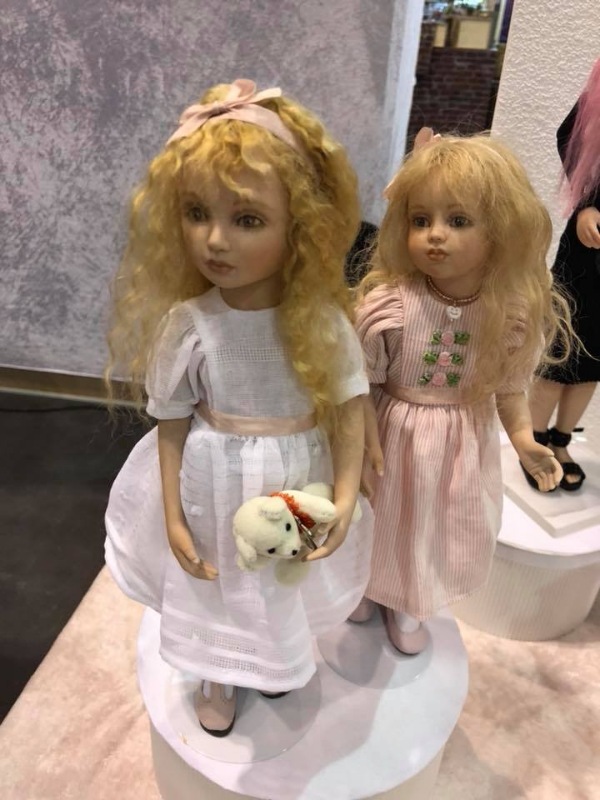 Выставка кукол и мишек в Мюнстере, Германия 28.04.2018-29.04.2018 год часть вторая