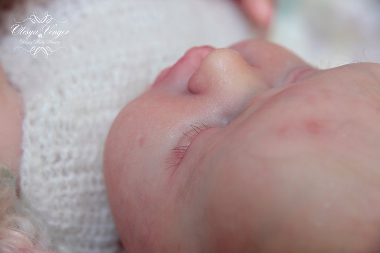 Моя крохотуля Инди. Кукла реборн Олеси Венгер