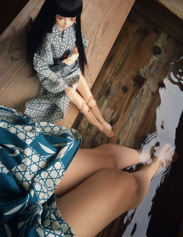 Необычный фотопроэкт Японской блогерши: Люди как куклы (фото 7)