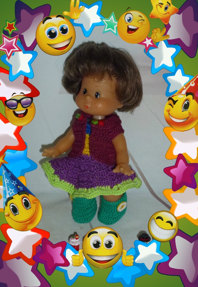 Мои куколки SCHALKAU и коллекция вязаных нарядов