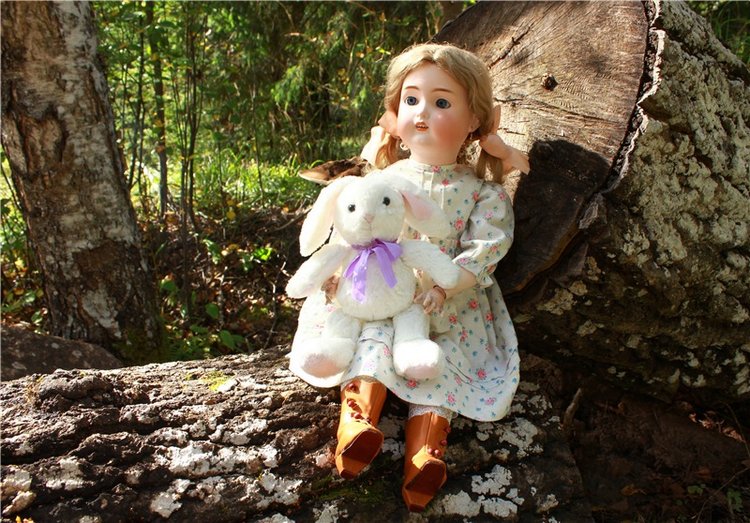 Лучистый Сентябрь — Редкие антикварные куклы и реплики: воск (фото 8)