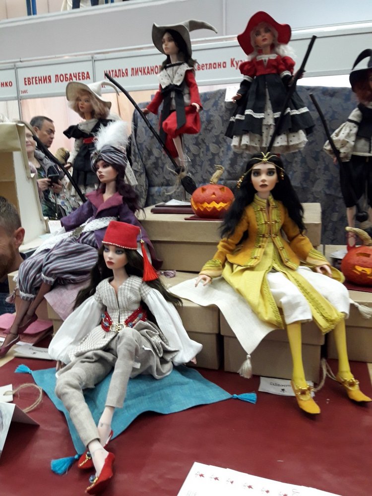 XV Международный Салон Авторских кукол на Тишинке моими глазами. Часть III, завершающая