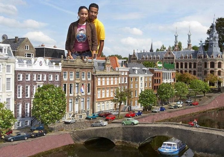 Парк миниатюр Madurodam Голландия