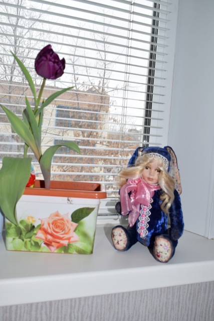 Тедди-долл. Девочка-весна (фото 5)