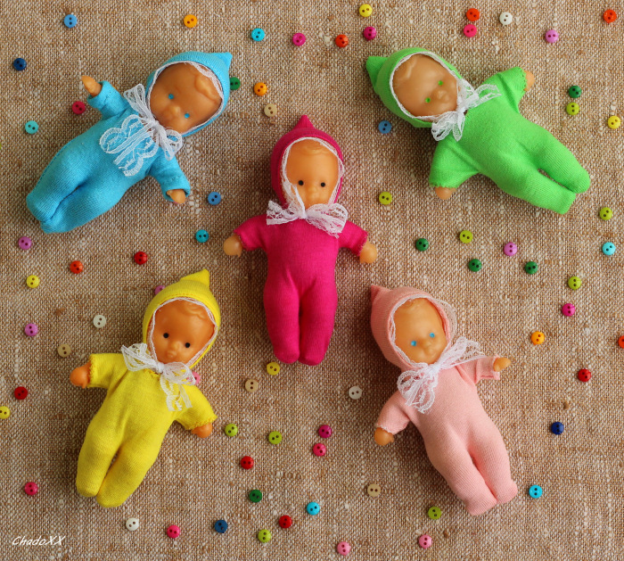 Друзья детства. Сундучок пупсиков из СССР