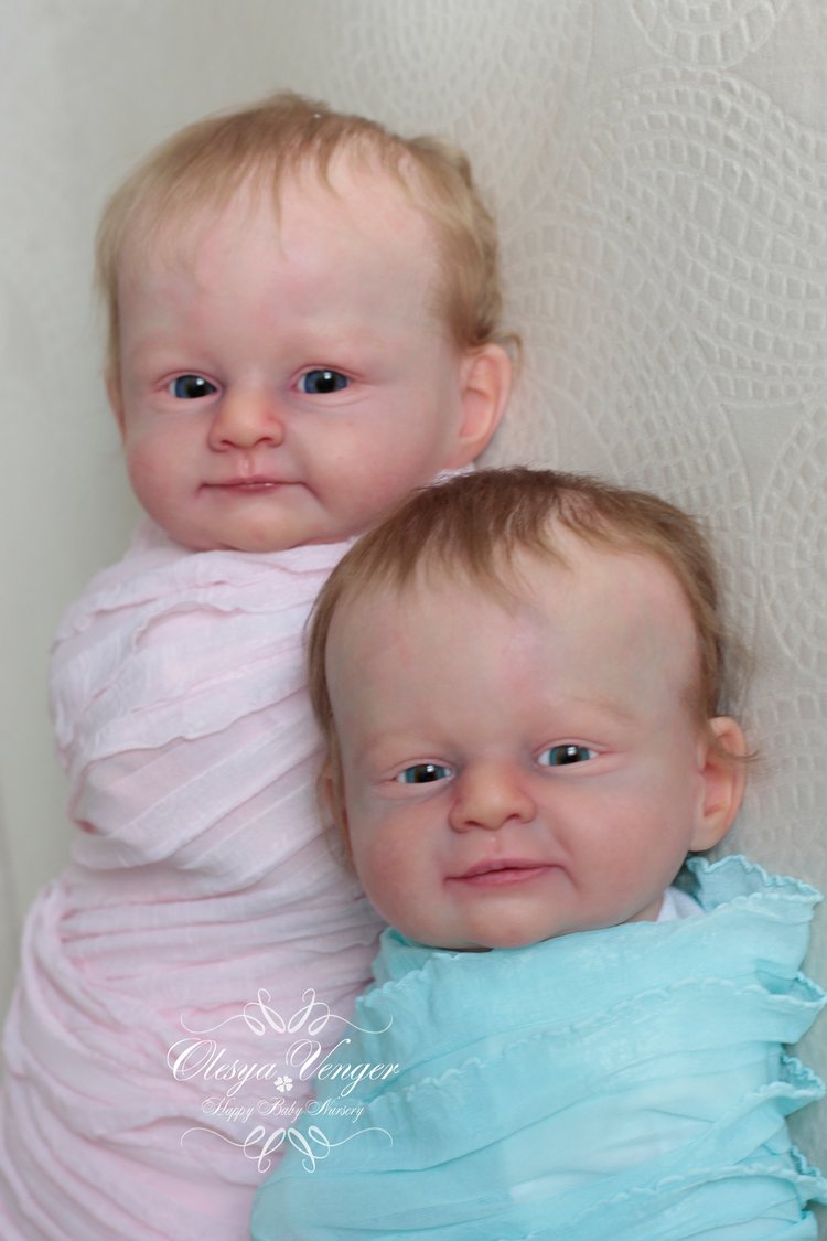 Прототипы Марк и Мэри от Ольги Ауэр ( Marc and Mary by Olga Auer). Куклы реборн Олеси Венгер