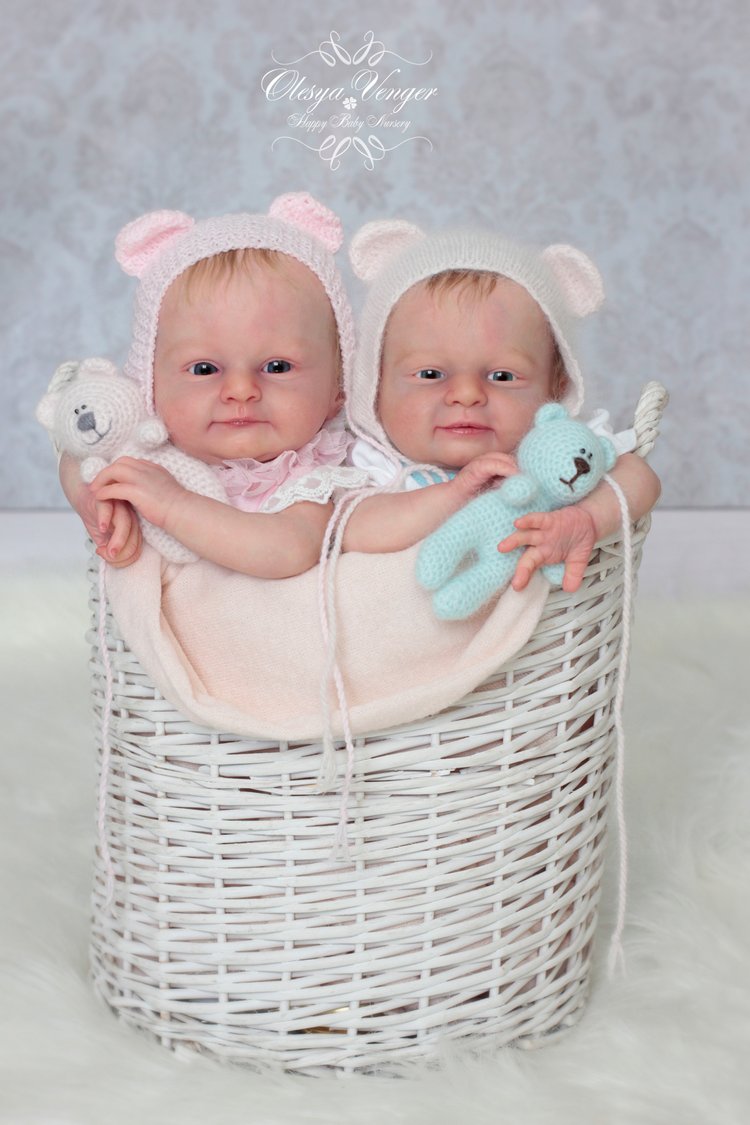 Прототипы Марк и Мэри от Ольги Ауэр ( Marc and Mary by Olga Auer). Куклы реборн Олеси Венгер