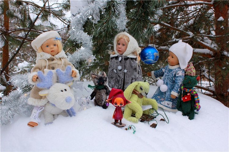 Рождественские гуляния, часть вторая. Zwergnase Mischa