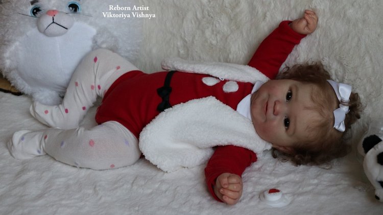 Моя Мэдди... Куколка реборн Виктории Вишни