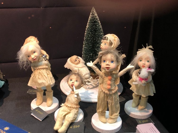 "Искусство куклы" 2019 - приглашаю прогуляться по выставке... ч.6 - завершающая