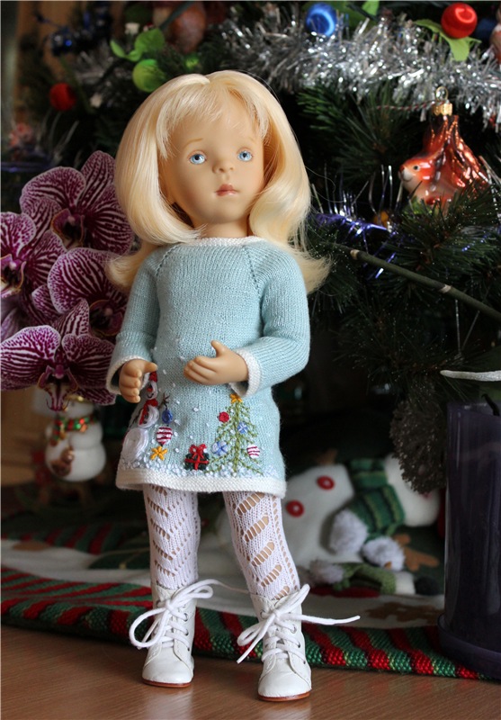 Моя коллекция кукол с авторской росписью Sylvia Natterer