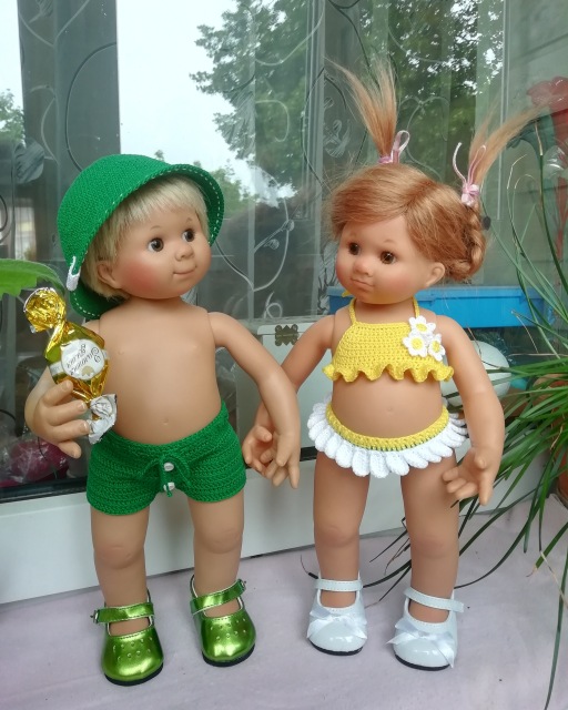 Раз ромашка, два ромашка — Одежда и обувь для кукол своими руками: фото (фото 6)