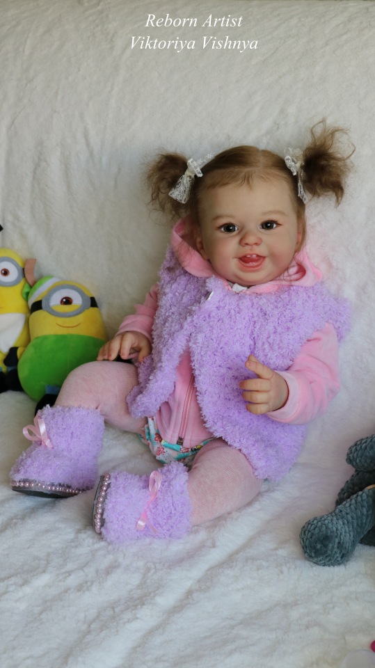 Малышка Хулиганка... куколка реборн Виктории Вишни