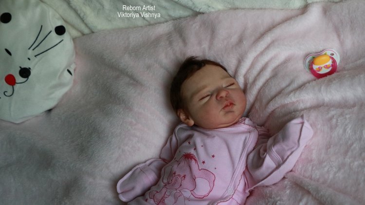 Гретточка... куколка реборн Виктории Вишни (фото 5)