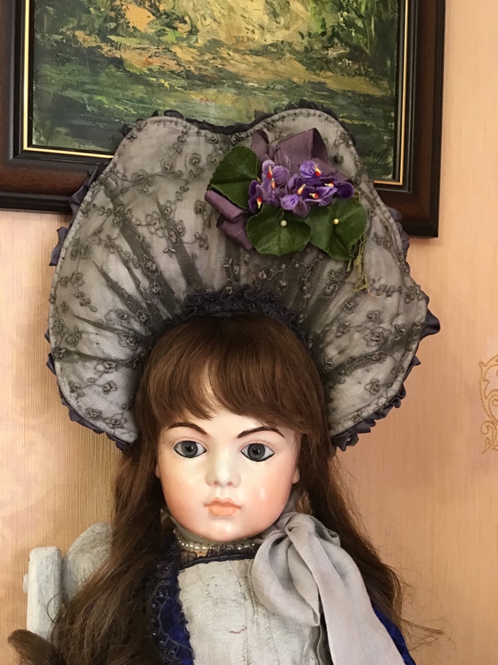 Мой первый бонет в этом году - Пармские фиалки | Бэйбики Мой первый бонет в этом году - Пармские фиалки