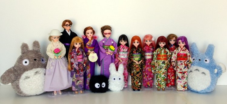 Наши куколки Такара - Ликка, eë семья и друзья