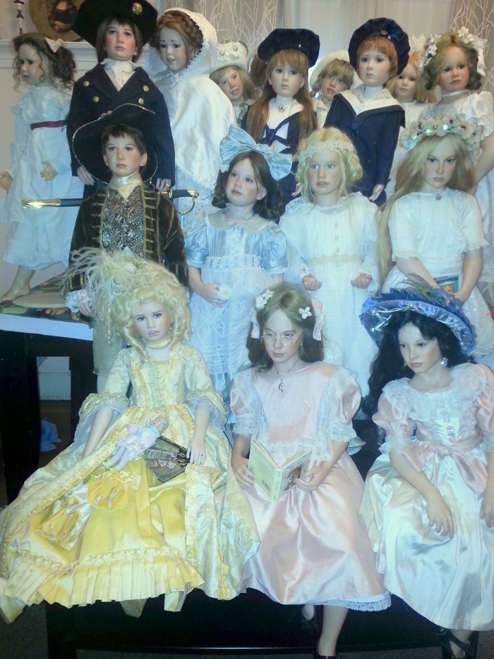 История о том, как я поставила кукол в витрину. Проект "За стеклом" (фото 4)