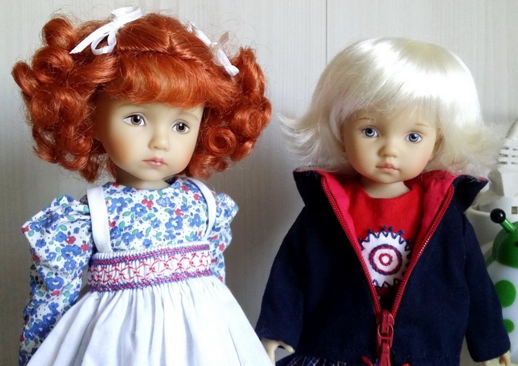 Ура! Сестрёнка приехала! Куколки от Dianna Effner Boneka