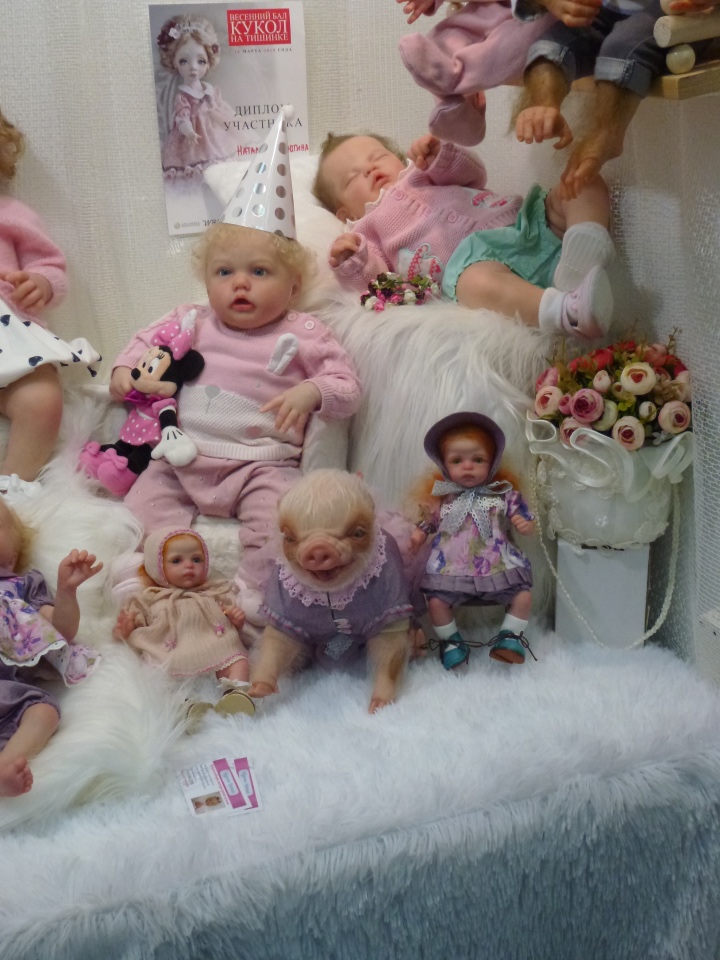 Март 2019 года - Весенний Бал Кукол на Тишинке - РЕБОРНЫ (фото 6)