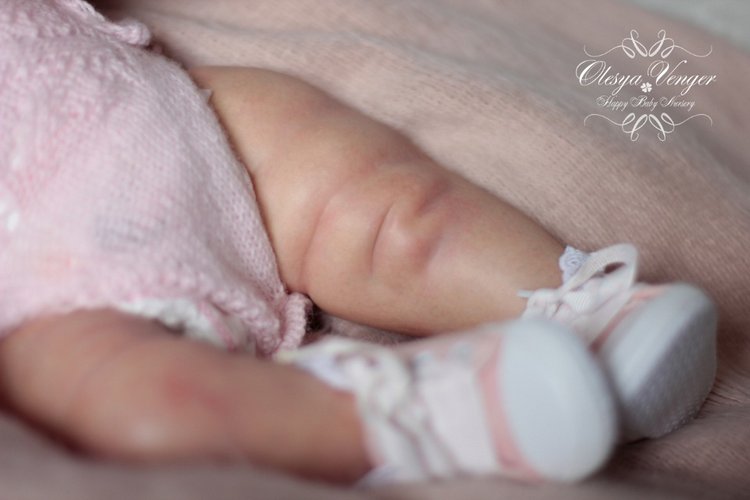 Прототип Shaya от скульптора Bonnie Sieben. Кукла реборн Олеси Венгер