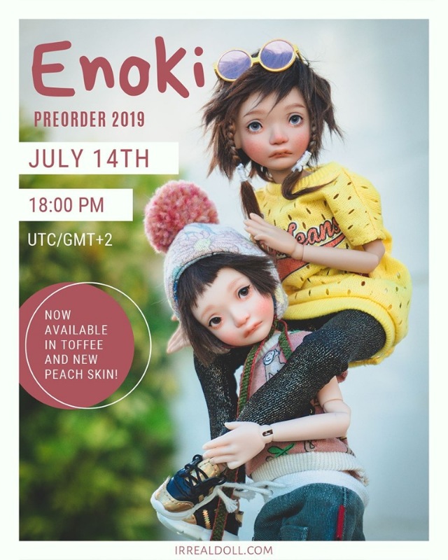 Скоро преордер на Enoki от Irrealdoll