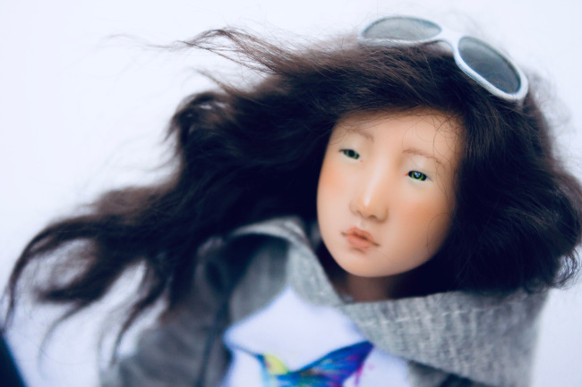 Лейсан. Авторская кукла "Наби" Юлии Решетниковой. Quiethousedoll (фото 2)