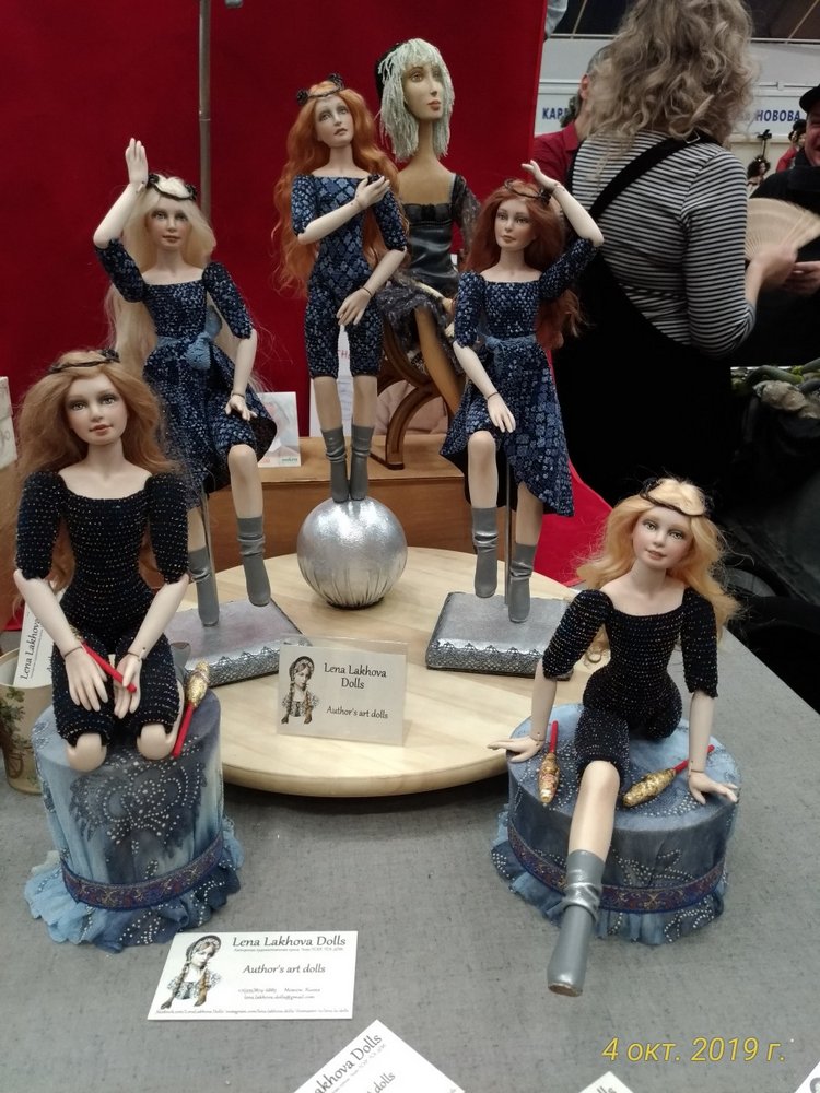 XV Международный Салон Авторских кукол на Тишинке моими глазами. Часть I