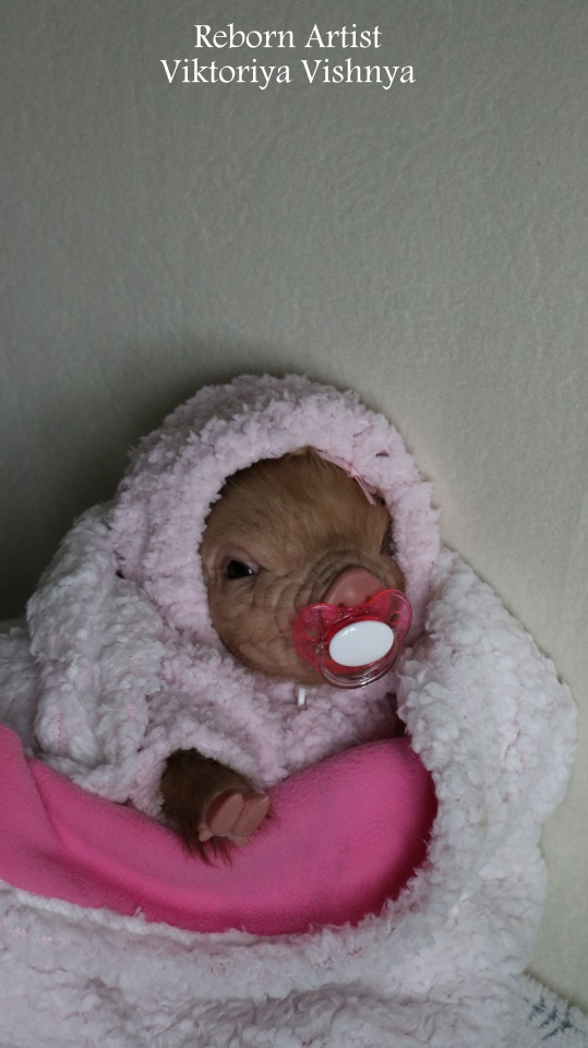 Поросенок Мила... куколка реборн Виктории Вишни