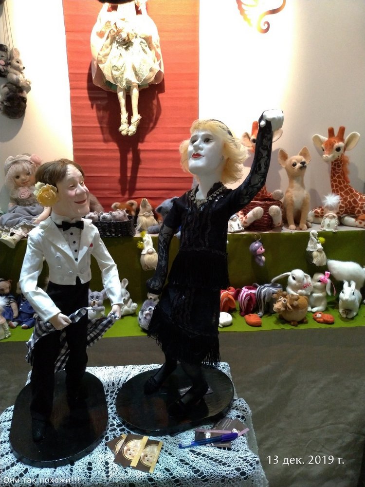 X Международная выставка "Искусство куклы" в Гостином дворе. Часть 2