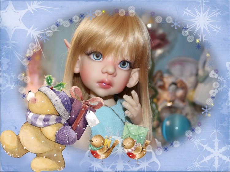 Поздравления С Рождеством и Наступающим Новым годом от Мисси и Талиссы