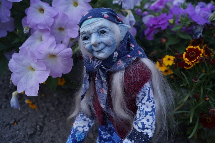 Что мне подарили — Лепка авторских кукол: полимерная глина (фото 9)