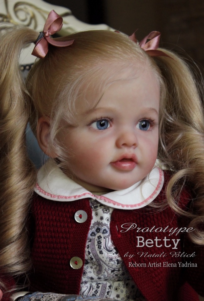 Прототип Betty от Natali Blick. Моя версия. Куклы реборн Елены Ядриной