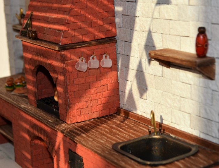 Беседка BBG (масштаб 1:12)